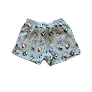 Hello kitty and friends gray  shorts pajamas size medium